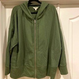 Terra & Sky Plus Size Hoodie - size 2X